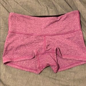 Purple size 4 Lululemon spandex shorts.